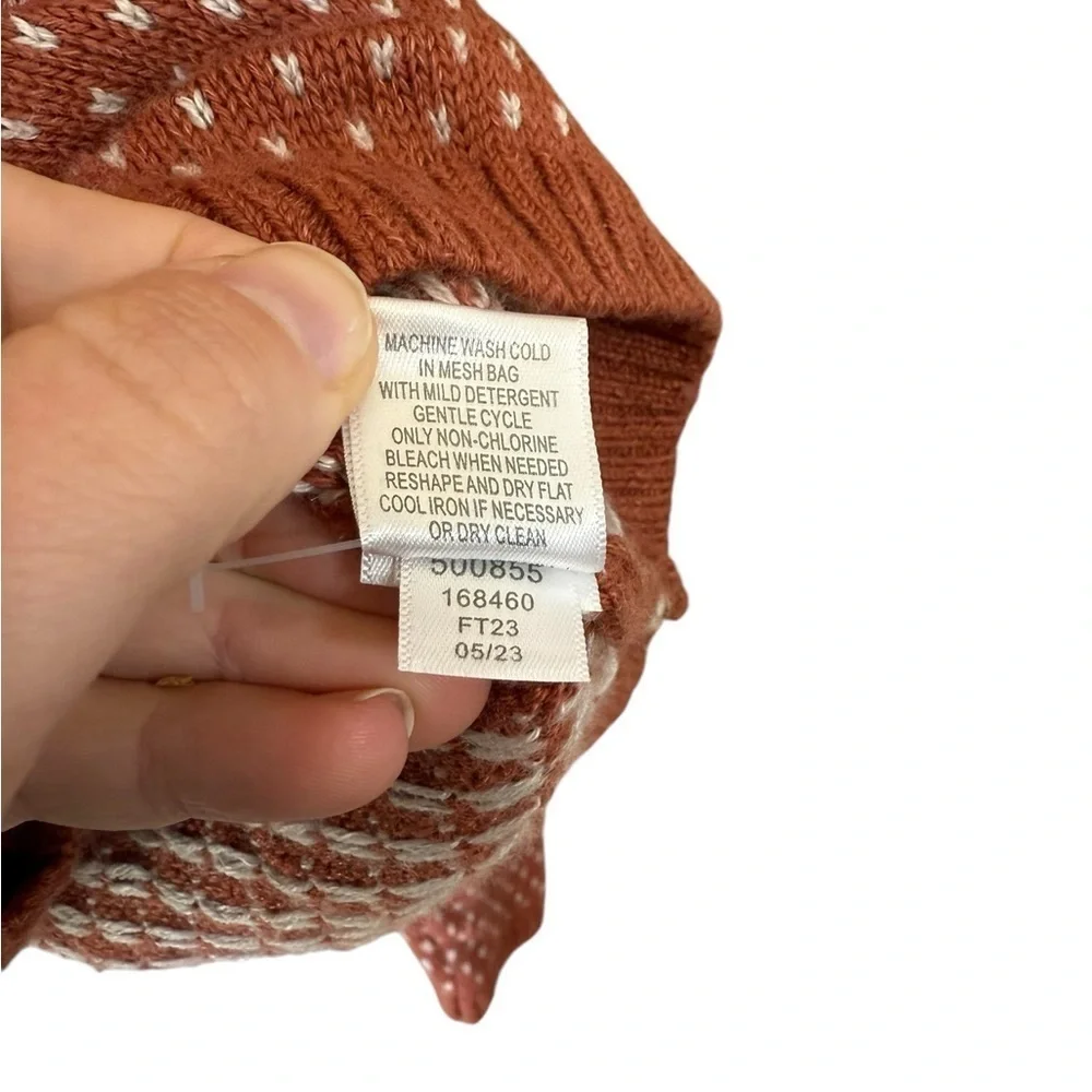 Garnet Hill Women’s Renee Wool Linen Blend Cardigan Size Small - Picture 7 of 8